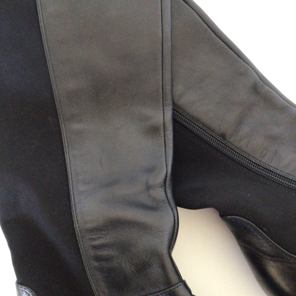 MARC FISHER TALL LEATHER BOOTS SIZE 9 - Picture 13 of 16